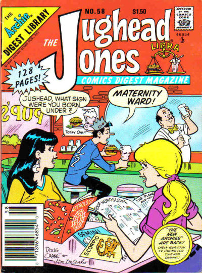 Cover for The Jughead Jones Comics Digest (Archie, 1977 series) #58