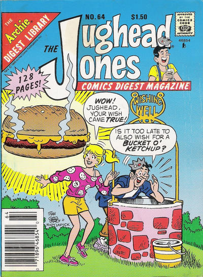 Cover for The Jughead Jones Comics Digest (Archie, 1977 series) #64