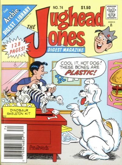 Cover for The Jughead Jones Comics Digest (Archie, 1977 series) #74