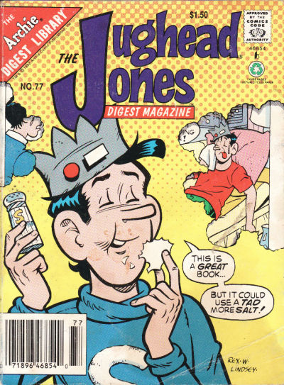 Cover for The Jughead Jones Comics Digest (Archie, 1977 series) #77 [Newsstand]