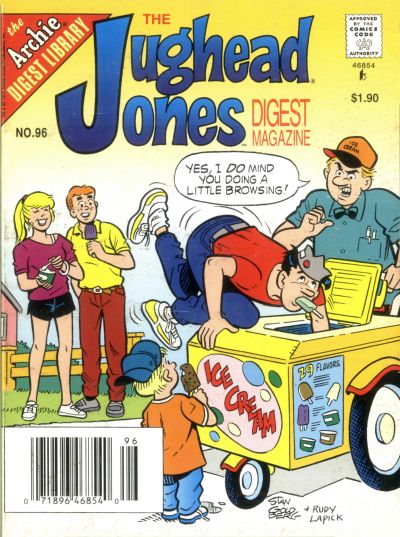 Cover for The Jughead Jones Comics Digest (Archie, 1977 series) #96