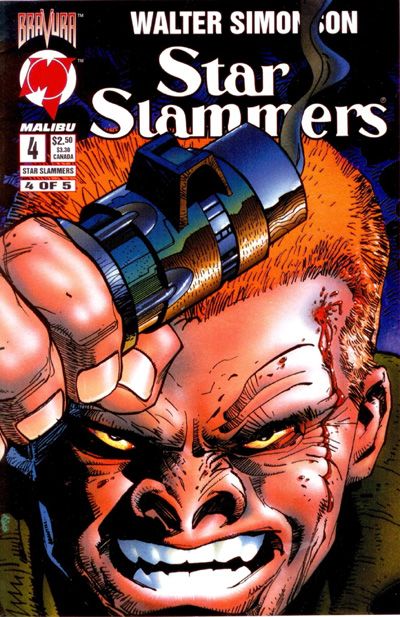 Cover for Star Slammers (Malibu, 1994 series) #4