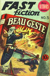 Cover for Fast Fiction (Seaboard Publishing / Famous Authors Illustrated, 1949 series) #5