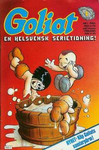 Cover Thumbnail for Goliat (Semic, 1982 series) #1/1984
