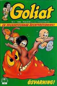 Cover Thumbnail for Goliat (Semic, 1982 series) #1/1986