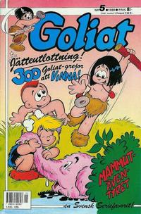 Cover Thumbnail for Goliat (Semic, 1982 series) #5/1988