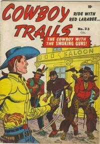 Cover Thumbnail for Cowboy Trails (Bell Features, 1949 series) #33