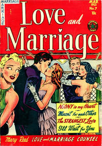Cover Thumbnail for Love and Marriage (Superior, 1952 series) #7