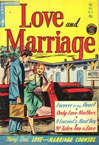Cover Thumbnail for Love and Marriage (Superior, 1952 series) #12