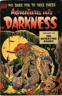 Cover Thumbnail for Adventures into Darkness (Pines, 1952 series) #7