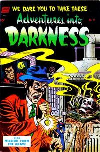 Cover Thumbnail for Adventures into Darkness (Pines, 1952 series) #11