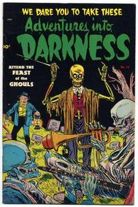 Cover Thumbnail for Adventures into Darkness (Pines, 1952 series) #13