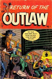 Cover Thumbnail for Return of the Outlaw (Toby, 1953 series) #1