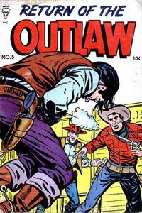 Cover Thumbnail for Return of the Outlaw (Toby, 1953 series) #5