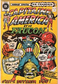 Cover Thumbnail for Capitaine America (Editions Héritage, 1970 series) #22