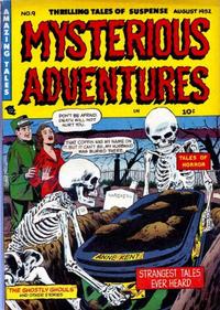 Cover for Mysterious Adventures (Story Comics, 1951 series) #9
