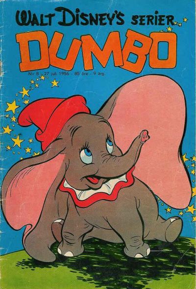 Cover for Walt Disney's serier (Richters Förlag AB, 1950 series) #8/1956