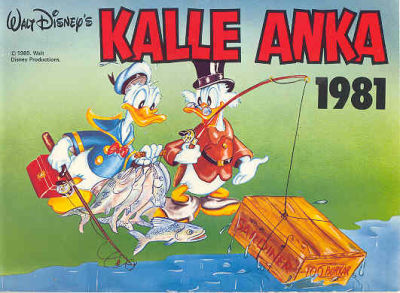 Cover for Kalle Anka [julbok] (Semic, 1964 series) #1981