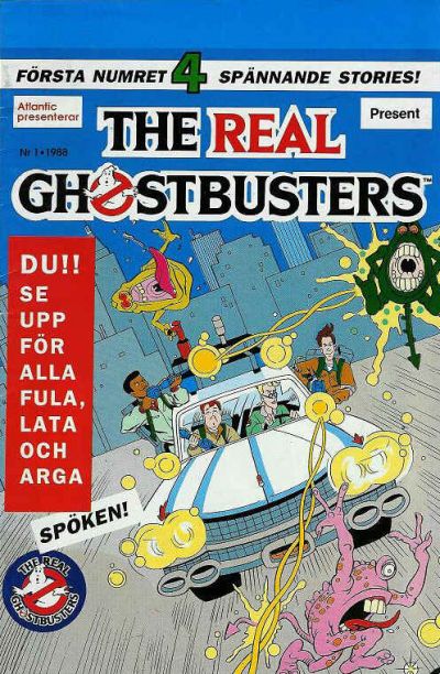 Cover for The Real Ghostbusters (Atlantic Förlags AB, 1988 series) #1/1988 present
