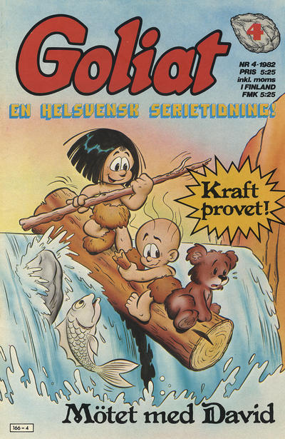 Cover for Goliat (Semic, 1982 series) #4/1982