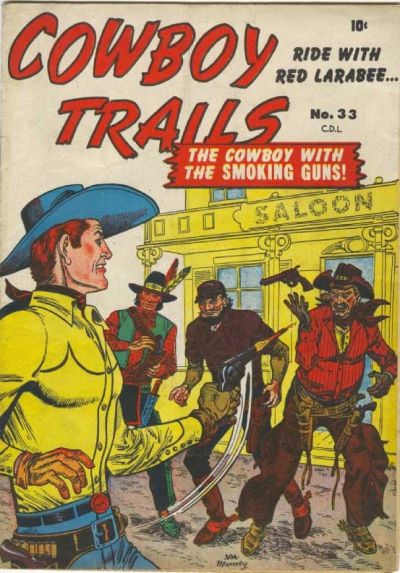 Cover for Cowboy Trails (Bell Features, 1949 series) #33
