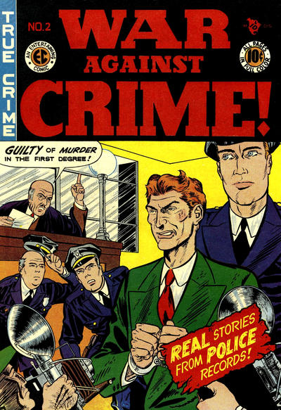 Cover for War Against Crime! (EC, 1948 series) #2