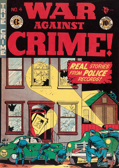 Cover for War Against Crime! (EC, 1948 series) #4