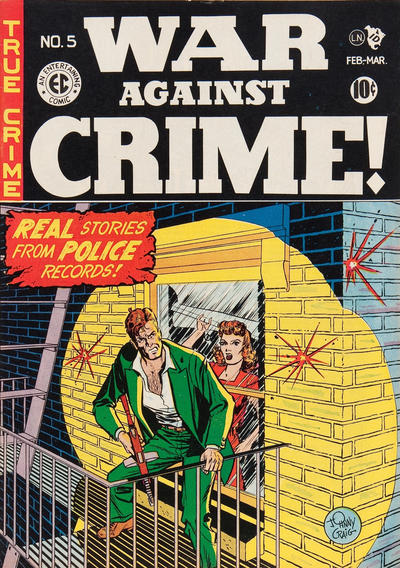 Cover for War Against Crime! (EC, 1948 series) #5