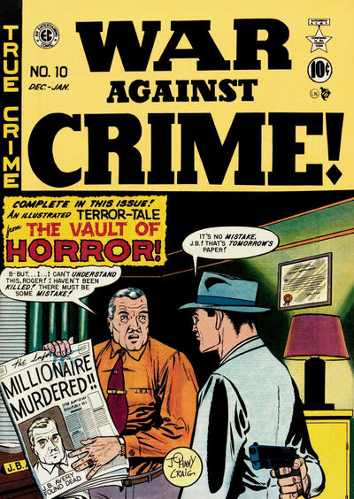 Cover for War Against Crime! (EC, 1948 series) #10