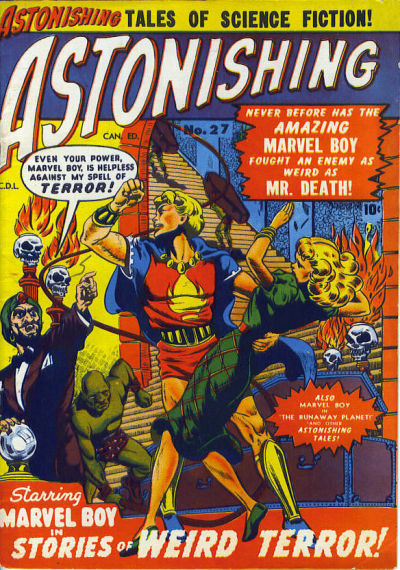 Cover for Astonishing (Bell Features, 1951 series) #27