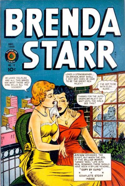 Cover for Brenda Starr Comics (Superior, 1948 series) #12