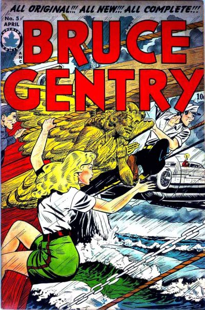 Cover for Bruce Gentry Comics (Superior, 1948 series) #5