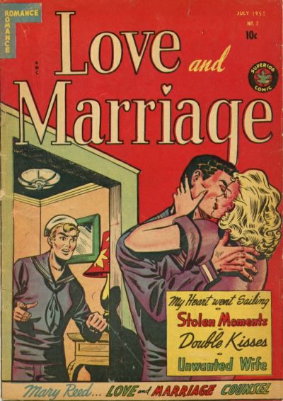 Cover for Love and Marriage (Superior, 1952 series) #3