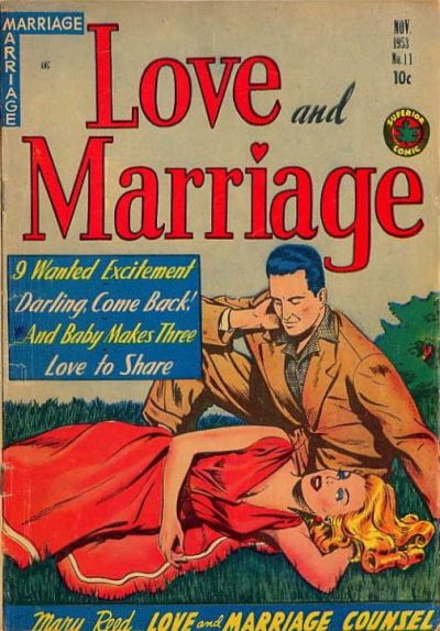 Cover for Love and Marriage (Superior, 1952 series) #11