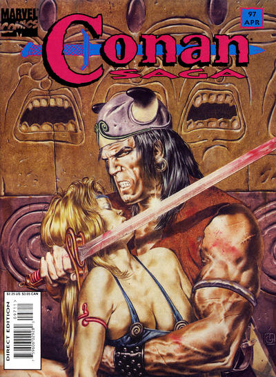 Cover for Conan Saga (Marvel, 1987 series) #97