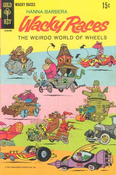 Cover for Hanna-Barbera Wacky Races (Western, 1969 series) #1