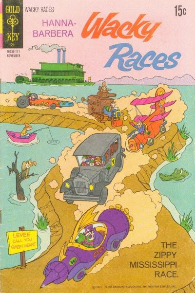 Cover for Hanna-Barbera Wacky Races (Western, 1969 series) #5