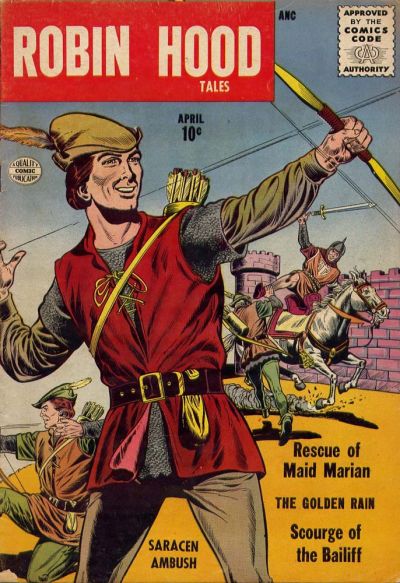 Cover for Robin Hood Tales (Quality Comics, 1956 series) #2