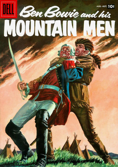 Cover for Ben Bowie and His Mountain Men (Dell, 1956 series) #12