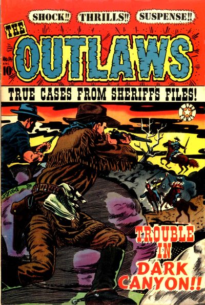 Cover for The Outlaws (Star Publications, 1952 series) #14