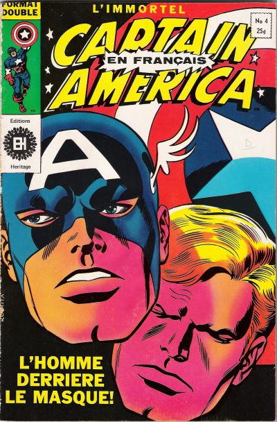 Cover for Capitaine America (Editions Héritage, 1970 series) #4