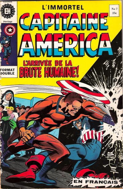 Cover for Capitaine America (Editions Héritage, 1970 series) #7