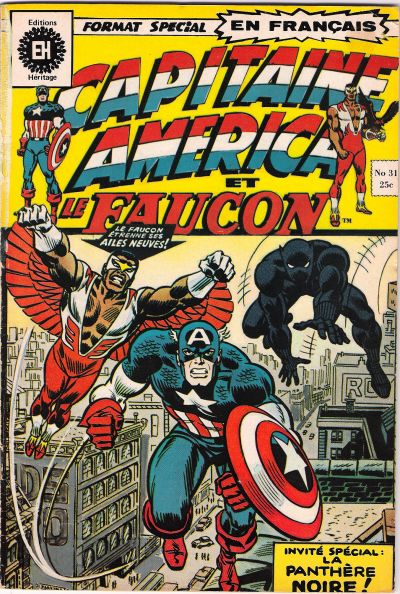 Cover for Capitaine America (Editions Héritage, 1970 series) #31