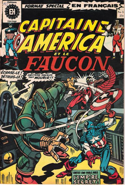 Cover for Capitaine America (Editions Héritage, 1970 series) #34