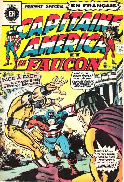 Cover for Capitaine America (Editions Héritage, 1970 series) #35