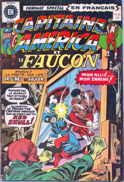 Cover for Capitaine America (Editions Héritage, 1970 series) #46