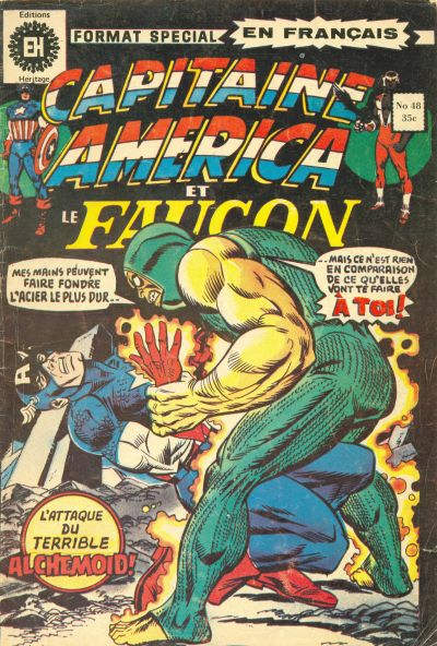 Cover for Capitaine America (Editions Héritage, 1970 series) #48