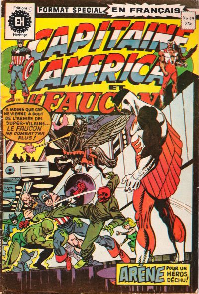 Cover for Capitaine America (Editions Héritage, 1970 series) #49