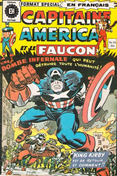 Cover for Capitaine America (Editions Héritage, 1970 series) #53