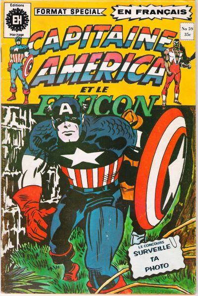 Cover for Capitaine America (Editions Héritage, 1970 series) #59